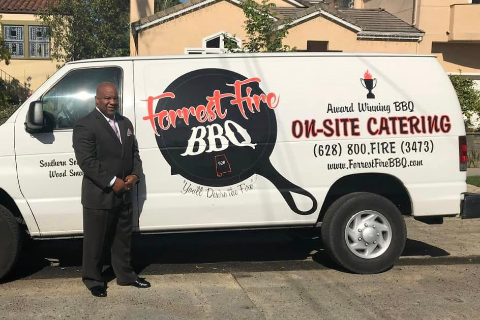 custom barbeque catering in San Rafael, Marin, and the entire San Francisco Bay Area. Count on Forrest Fire BBQ for custom BBQ food, catering, and food service.